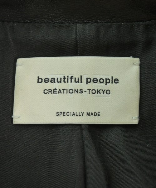 beautiful people（ビューティフルピープル）ライダース 黒 サイズ:150(M位) レディース/2200643124028