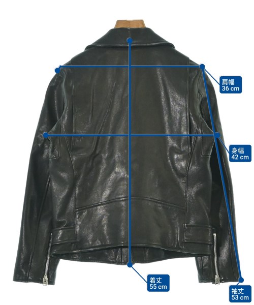 beautiful people（ビューティフルピープル）ライダース 黒 サイズ:150(M位) レディース/2200639814094