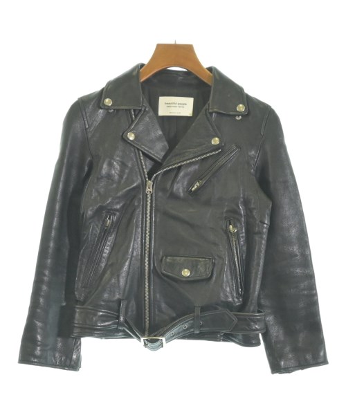 beautiful people(ビューティフルピープル)ライダース 黒 サイズ:140(S位)/2200643996038