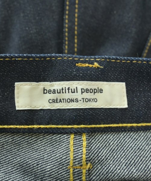 beautiful people（ビューティフルピープル）デニムパンツ 紺 サイズ:36(S位) レディース/2200644244039