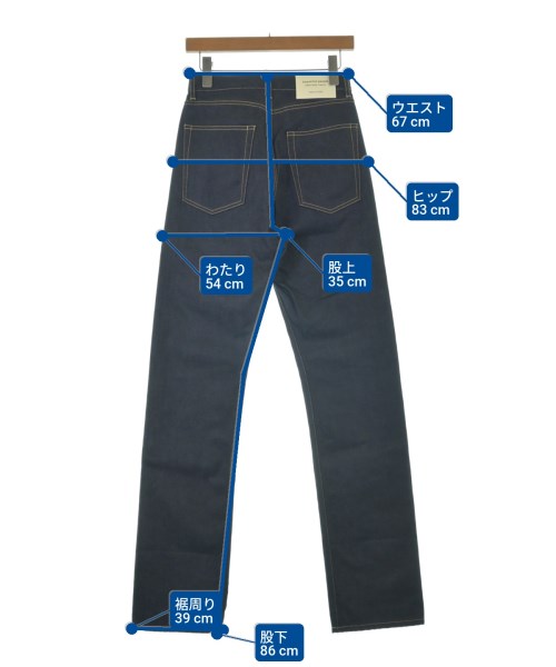beautiful people（ビューティフルピープル）デニムパンツ 紺 サイズ:36(S位) レディース/2200644244039