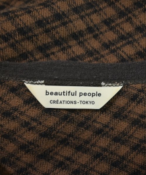 beautiful people（ビューティフルピープル）ニット・セーター 茶 サイズ:36(S位) レディース/2200644433044