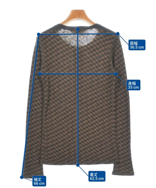 beautiful people（ビューティフルピープル）ニット・セーター 茶 サイズ:36(S位) レディース/2200644433044