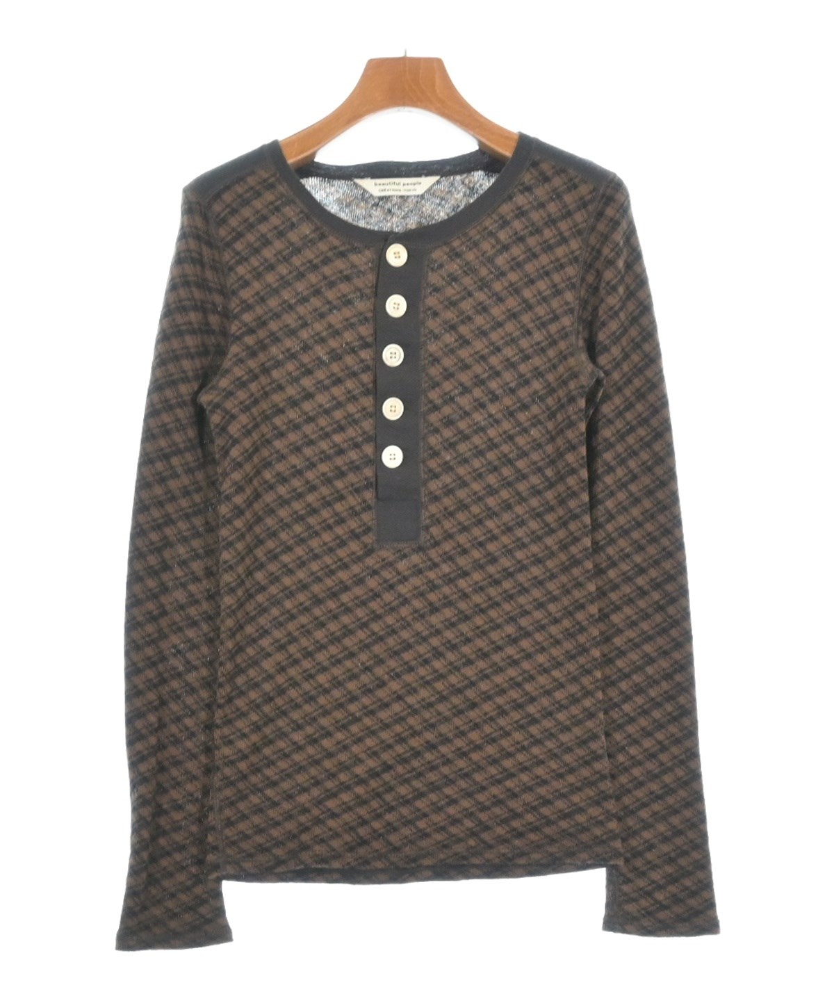 beautiful people（ビューティフルピープル）ニット・セーター 茶