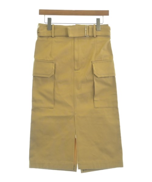 beautiful people(ビューティフルピープル)ロング・マキシ丈スカート ベージュ サイズ:36(S位)/2200644571913