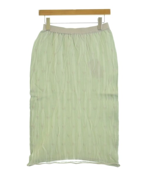 beautiful people（ビューティフルピープル）ロング・マキシ丈スカート 緑 サイズ:38(M位) レディース/2200644614238