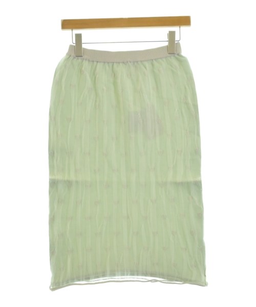 beautiful people(ビューティフルピープル)ロング・マキシ丈スカート 緑 サイズ:36(S位)/2200644614252