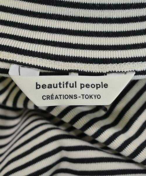 beautiful people（ビューティフルピープル）Tシャツ・カットソー 白 サイズ:36(S位) レディース/2200644614320