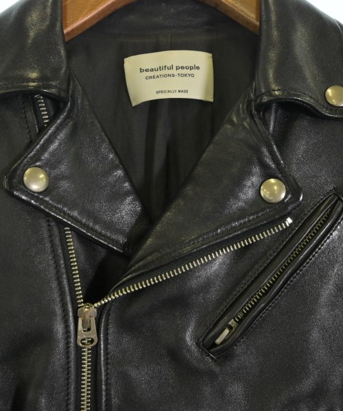 beautiful people（ビューティフルピープル）ライダース 黒 サイズ:130(XS位) レディース/2200644799058