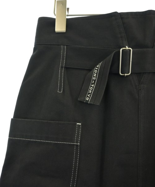 beautiful people（ビューティフルピープル）ロング・マキシ丈スカート 黒 サイズ:34(XS位) レディース/2200621706055