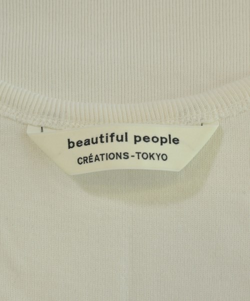 beautiful people（ビューティフルピープル）タンクトップ 白 サイズ:-(XS位) レディース/2200605972100