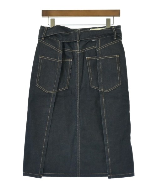 beautiful people（ビューティフルピープル）ひざ丈スカート 紺 サイズ:38(M位) レディース/2200622646015