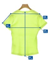 beautiful people（ビューティフルピープル）Tシャツ・カットソー 黄 サイズ:34(XS位) レディース/2200618143078