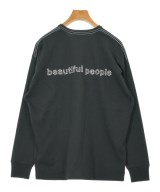 beautiful people（ビューティフルピープル）Tシャツ・カットソー 黒 サイズ:38(M位) レディース/2200618640508
