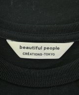 beautiful people（ビューティフルピープル）Tシャツ・カットソー 黒 サイズ:38(M位) レディース/2200618640508