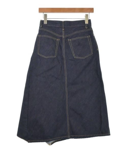 beautiful people（ビューティフルピープル）ロング・マキシ丈スカート 紺 サイズ:36(S位) レディース/2200623860021