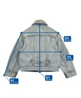 beautiful people（ビューティフルピープル）デニムジャケット 青 サイズ:140(S位) レディース/2200623800041