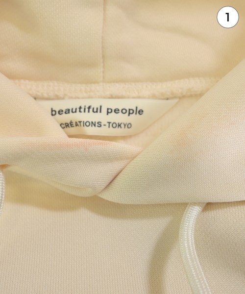 beautiful people（ビューティフルピープル）スウェット 白 サイズ:36(S位) レディース/2200623800058