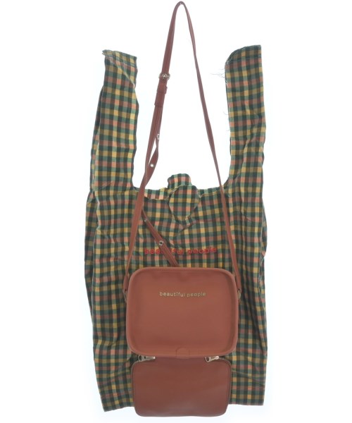 beautiful people（ビューティフルピープル）ショルダーバッグ 茶 サイズ:- レディース/2200623800157