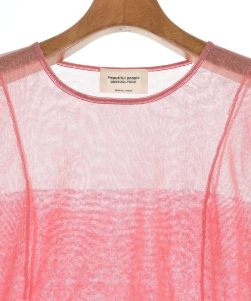 beautiful people（ビューティフルピープル）ニット・セーター ピンク サイズ:36(S位) レディース/2200613401012