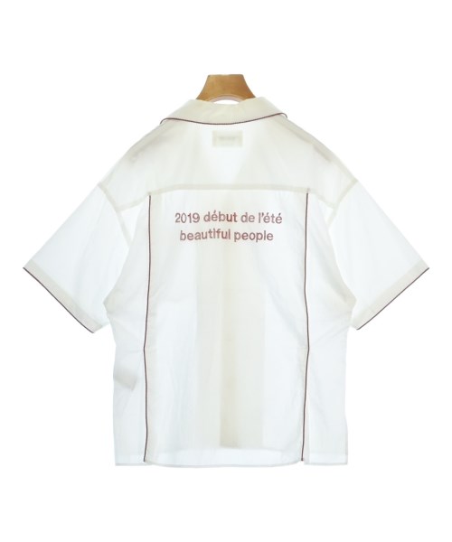 beautiful people（ビューティフルピープル）カジュアルシャツ 白 サイズ:34(XS位) レディース/2200625128013