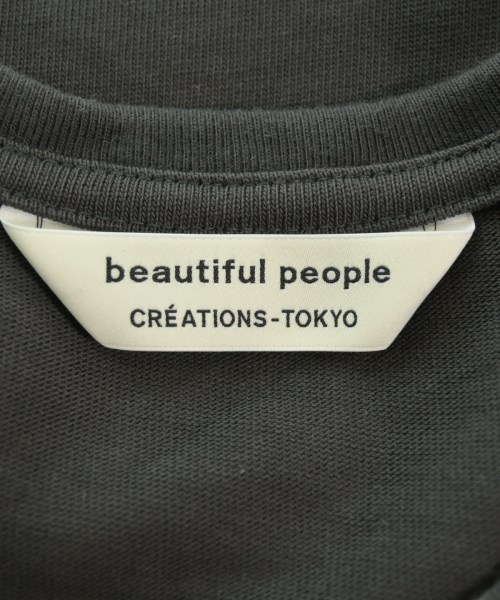 beautiful people（ビューティフルピープル）ノースリーブ グレー サイズ:36(S位) レディース/2200614725216