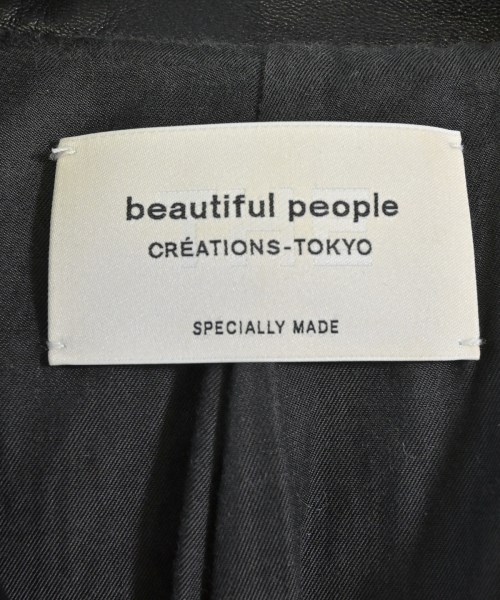beautiful people（ビューティフルピープル）ライダース 黒 サイズ:150(M位) レディース/2200628314048