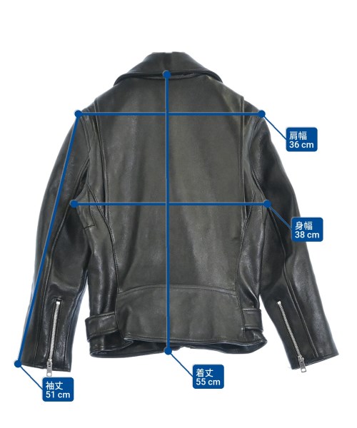 beautiful people（ビューティフルピープル）ライダース 黒 サイズ:150(M位) レディース/2200628314048