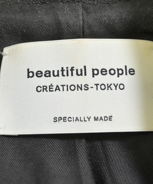 beautiful people（ビューティフルピープル）ライダース 黒 サイズ:140(S位) レディース/2200628363015