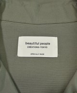 beautiful people（ビューティフルピープル）カジュアルシャツ カーキ サイズ:38(M位) メンズ/2200631465041