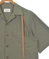 beautiful people（ビューティフルピープル）カジュアルシャツ カーキ サイズ:38(M位) メンズ/2200631465041