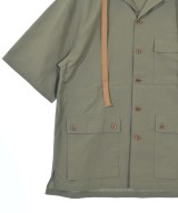 beautiful people（ビューティフルピープル）カジュアルシャツ カーキ サイズ:38(M位) メンズ/2200631465041