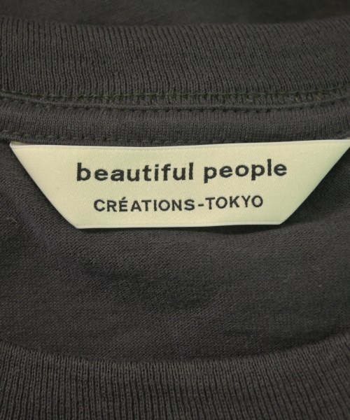 beautiful people（ビューティフルピープル）Tシャツ・カットソー グレー サイズ:170(XL位) メンズ/2200631870029