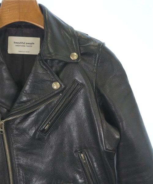 beautiful people（ビューティフルピープル）ライダース 黒 サイズ:130(XS位) レディース/2200631953029