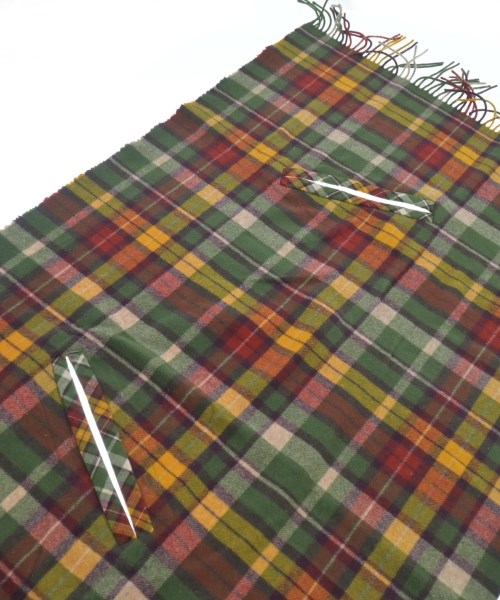 beautiful people（ビューティフルピープル）マフラー 緑 サイズ:F レディース/2200632074013