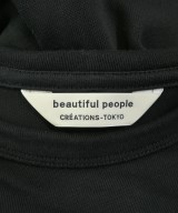 beautiful people（ビューティフルピープル）Tシャツ・カットソー 黒 サイズ:40(M位) レディース/2200632217069