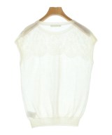 beautiful people（ビューティフルピープル）ニット・セーター 白 サイズ:38(M位) レディース/2200632447039