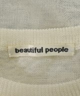 beautiful people（ビューティフルピープル）ニット・セーター 白 サイズ:38(M位) レディース/2200632447039
