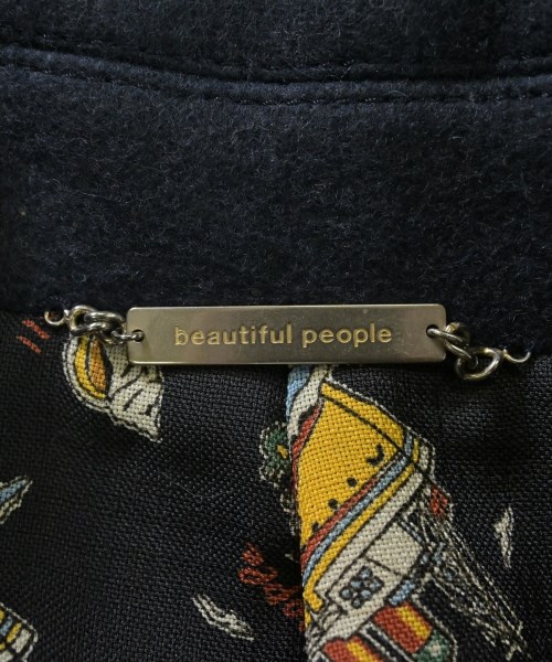 beautiful people（ビューティフルピープル）コート 紺 サイズ:140(S位) レディース/2200632919024