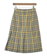 beautiful people（ビューティフルピープル）ひざ丈スカート 黒 サイズ:34(XS位) レディース/2200617885061