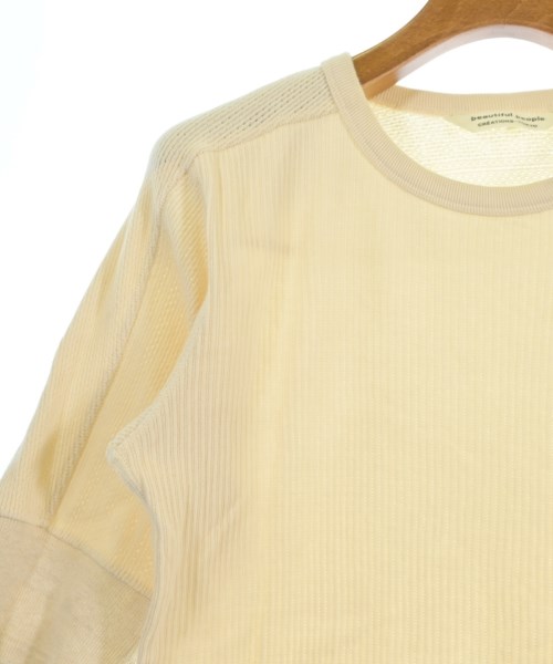 beautiful people（ビューティフルピープル）Tシャツ・カットソー 白 サイズ:38(M位) レディース/2200617885078