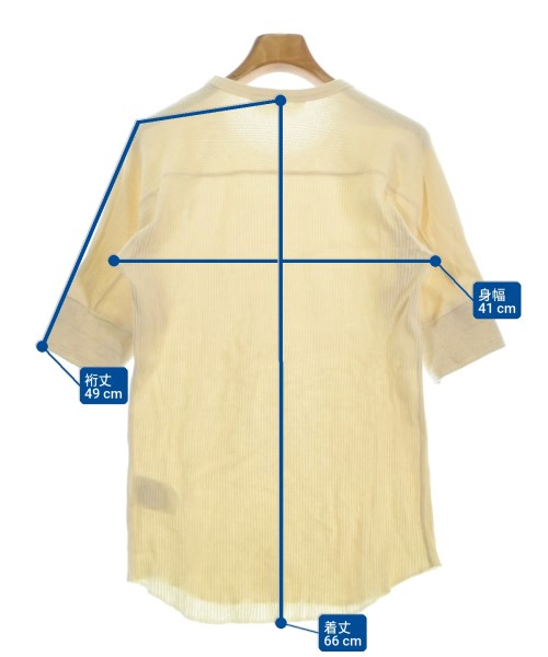 beautiful people（ビューティフルピープル）Tシャツ・カットソー 白 サイズ:38(M位) レディース/2200617885078