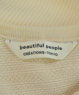 beautiful people（ビューティフルピープル）Tシャツ・カットソー 白 サイズ:38(M位) レディース/2200617885078