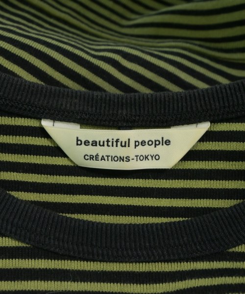 beautiful people（ビューティフルピープル）Tシャツ・カットソー 黒 サイズ:42(XL位) メンズ/2200617885085