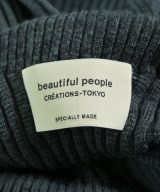 beautiful people（ビューティフルピープル）ニット・セーター 紺 サイズ:38(M位) レディース/2200617885122