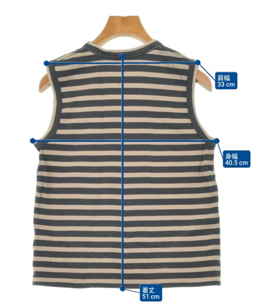 beautiful people（ビューティフルピープル）ノースリーブ 黒 サイズ:36(S位) レディース/2200617885139