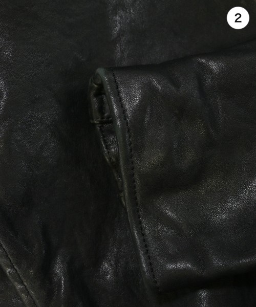 beautiful people（ビューティフルピープル）ライダース 黒 サイズ:140(S位) レディース/2200633851019