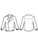 beautiful people（ビューティフルピープル）ライダース 黒 サイズ:140(S位) レディース/2200633851019