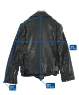 beautiful people（ビューティフルピープル）ライダース 黒 サイズ:140(S位) レディース/2200633851019