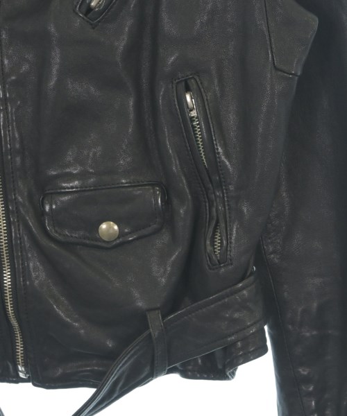 beautiful people（ビューティフルピープル）ライダース 黒 サイズ:140(S位) レディース/2200621858013